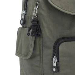 Kipling City Pack Rugzak S Green Moss -Reisopslagwinkel image 4683
