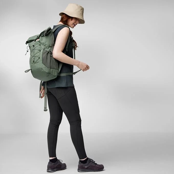 Fjallraven Abisko Hike Foldsack Patina Green 4 Fjallraven Abisko Hike Foldsack Patina Green - Afbeelding 2