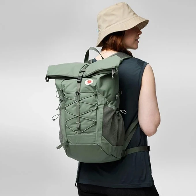 Fjallraven Abisko Hike Foldsack Patina Green 5 Fjallraven Abisko Hike Foldsack Patina Green - Afbeelding 3