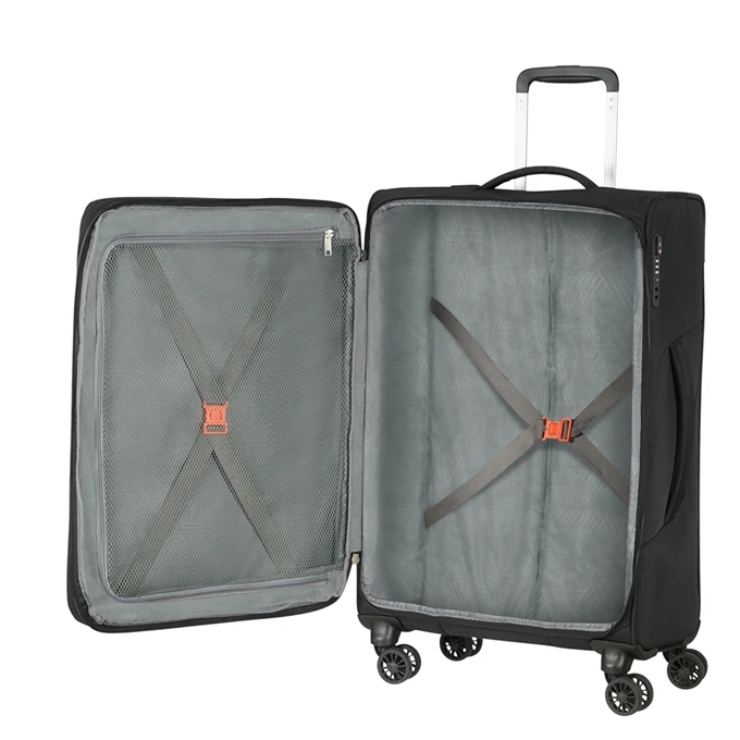 American Tourister Summerfunk Spinner 67 Expandable Black 10 American Tourister Summerfunk Spinner 67 Expandable Black - Afbeelding 8