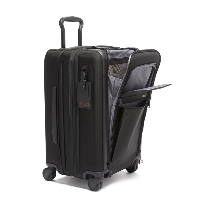 Tumi Alpha International Expandable 4 Wheel Carry-On Black 8 Tumi Alpha International Expandable 4 Wheel Carry-On Black - Afbeelding 6