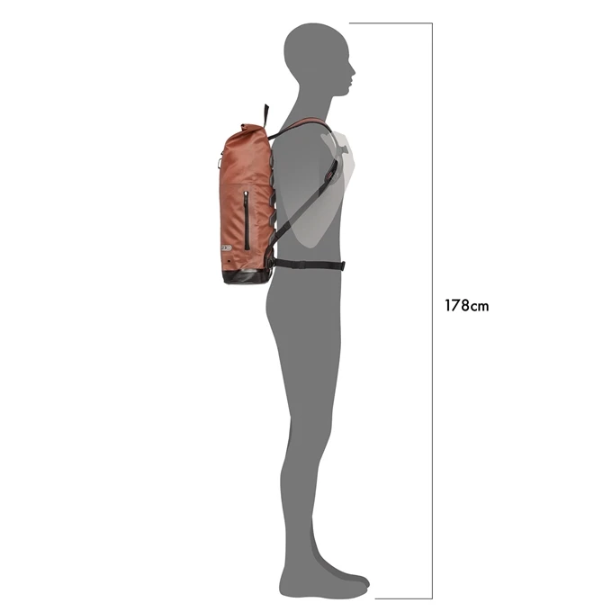 Ortlieb Commuter-Daypack City 21L Rooibos 4 Ortlieb Commuter-Daypack City 21L Rooibos - Afbeelding 2