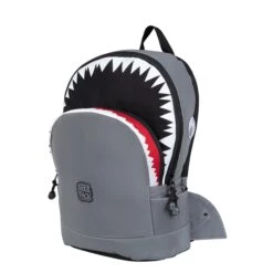Pick & Pack Shark Shape Backpack M Visible Grey -Reisopslagwinkel image 6109