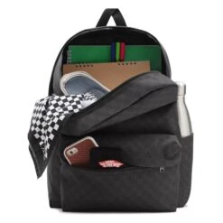 Vans Old Skool Check Backpack Black/charcoal 11 Vans Old Skool Check Backpack Black/charcoal -Reisopslagwinkel image 6199