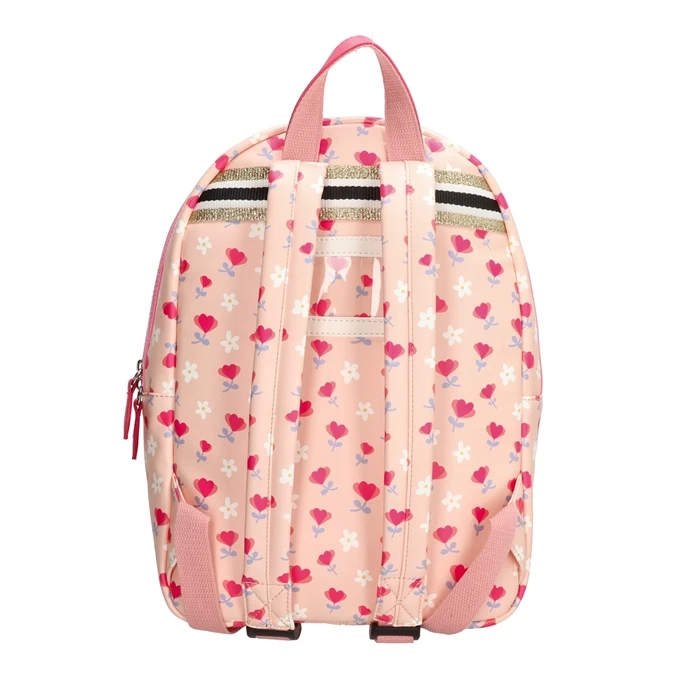 Zebra Trends Girls Rugzak Flower Hearts Roze 6 Zebra Trends Girls Rugzak Flower Hearts Roze - Afbeelding 4