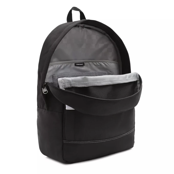 Vans Construct Skool Backpack Black/white 6 Vans Construct Skool Backpack Black/white - Afbeelding 4