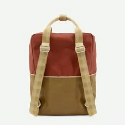 Sticky Lemon Colourblocking Backpack Large Fig Brown Apple Tree Vanilla Sorbet -Reisopslagwinkel image 6342
