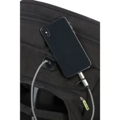 Samsonite Securipak Travel Backpack 15.6'' Exp Black Steel -Reisopslagwinkel image 6362