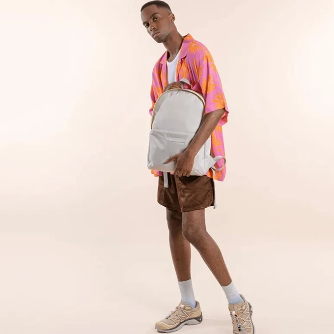 Horizn Studios Shibuya Daypack M Light Quartz Grey / Glossy Lemon 4 Horizn Studios Shibuya Daypack M Light Quartz Grey / Glossy Lemon - Afbeelding 2