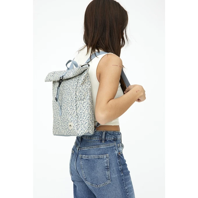 Lefrik Roll Mini Backpack Printed Flowers 4 Lefrik Roll Mini Backpack Printed Flowers - Afbeelding 2