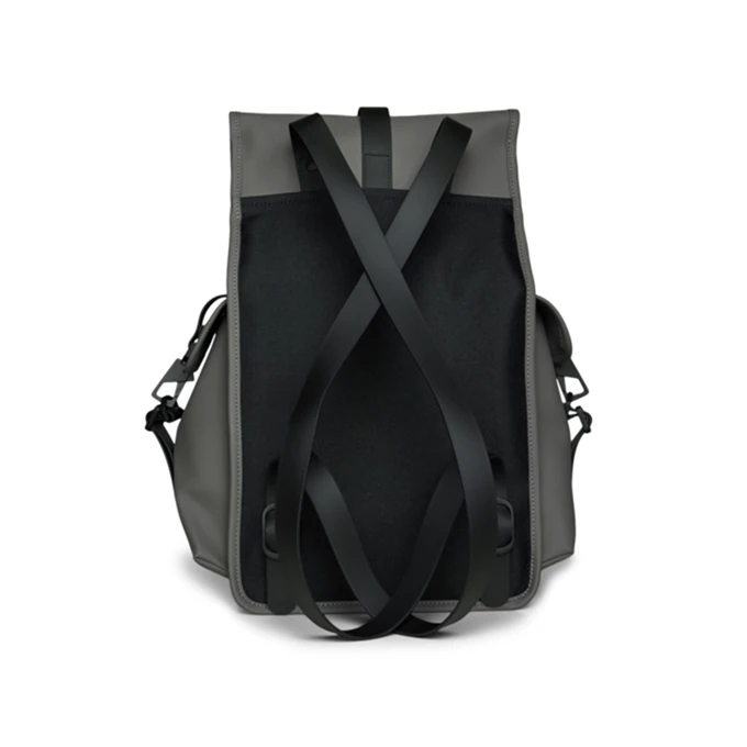 Rains Rucksack Cargo W3 Black Grey 6 Rains Rucksack Cargo W3 Black Grey - Afbeelding 4
