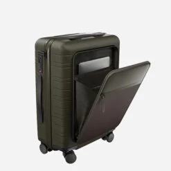 Horizn Studios M5 Smart Cabin Trolley Dark Olive -Reisopslagwinkel image 67
