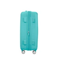 American Tourister Soundbox Spinner 67 Expandable Poolside Blue -Reisopslagwinkel image 679
