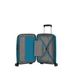 American Tourister Bon Air DLX Spinner 55 Seaport Blue -Reisopslagwinkel image 714
