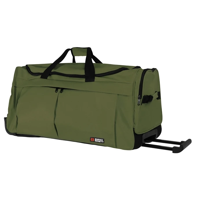 Enrico Benetti Amsterdam Wheel Bag 75 Olive 4 Enrico Benetti Amsterdam Wheel Bag 75 Olive - Afbeelding 2