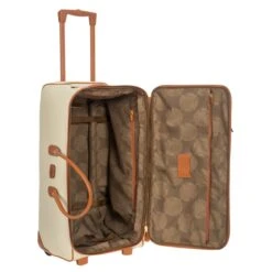 Bric's Firenze Holdall With Wheels 72 Cream -Reisopslagwinkel image 7244