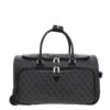 Guess Jesco Wheeled Duffel Coal -Reisopslagwinkel image 7283