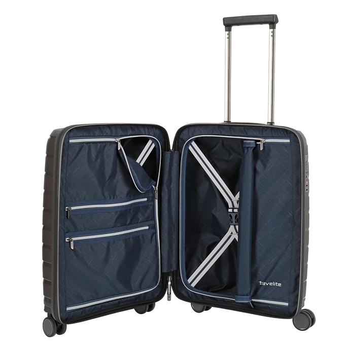 Travelite Air Base 4 Wiel Trolley S Anthracite 9 Travelite Air Base 4 Wiel Trolley S Anthracite - Afbeelding 7