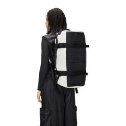 Rains Texel Duffel Bag Small W3 Ash -Reisopslagwinkel image 7677