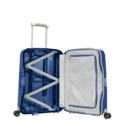 Samsonite S'Cure 4-Delige Kofferset 55/55/69/75 Dark Blue -Reisopslagwinkel image 772