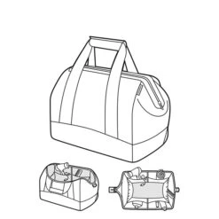 Reisenthel Kids Allrounder M Cats And Dogs Mint -Reisopslagwinkel image 7816