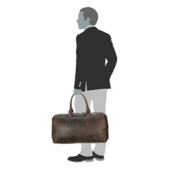 Leonhard Heyden Salisbury Travel Bag Brown -Reisopslagwinkel image 7843