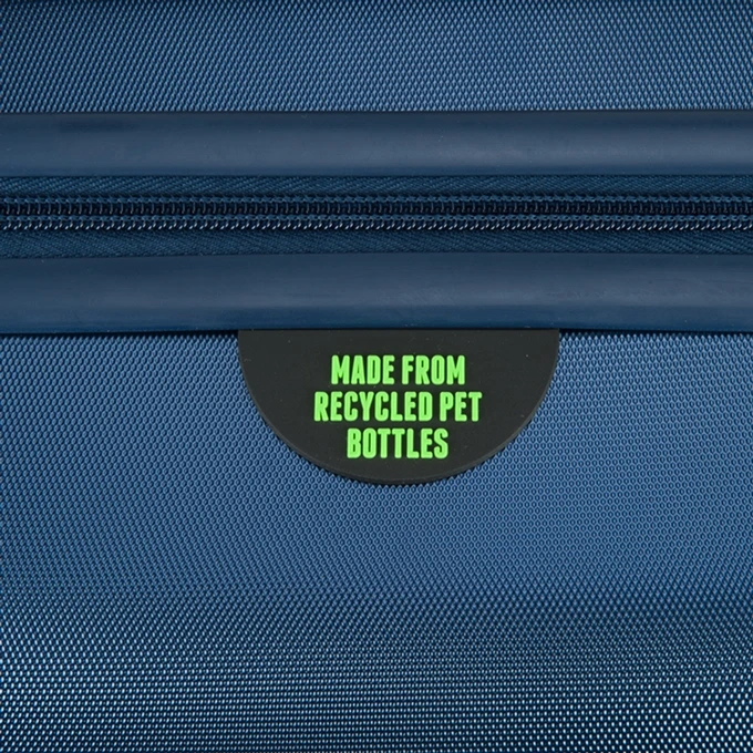 Princess Traveller Sumatra TSA Recycled PET Cabin Trolley S Dark Blue 10 Princess Traveller Sumatra TSA Recycled PET Cabin Trolley S Dark Blue - Afbeelding 8