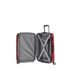 Travelite City 4 Wiel Trolley M Expandable Red -Reisopslagwinkel image 796
