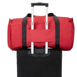 American Tourister Upbeat Duffle Zip Red -Reisopslagwinkel image 8082