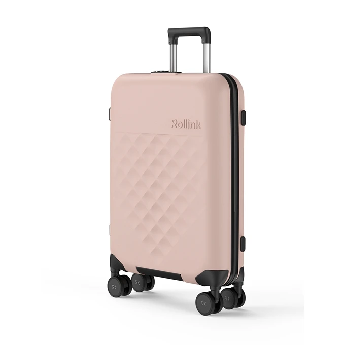 Rollink Vega 360 Opvouwbare Medium Koffer 4w Rose Smoke 7 Rollink Vega 360 Opvouwbare Medium Koffer 4w Rose Smoke - Afbeelding 5