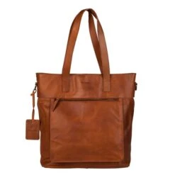 Burkely Vintage Jade Laptopshopper 14" Cognac -Reisopslagwinkel image 8760