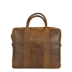 DSTRCT Limited Single Zip 14'' Laptoptas Cognac