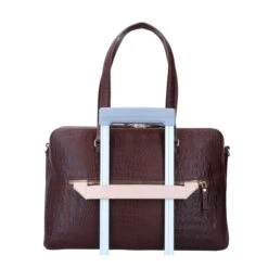 FMME. Charlotte 13.3 Workingbag 3 Pockets Croco Brown 22 FMME. Charlotte 13.3 Workingbag 3 Pockets Croco Brown -Reisopslagwinkel image 8788