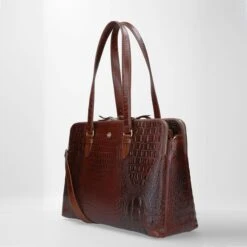 FMME. Charlotte 13.3 Workingbag 3 Pockets Croco Brown 28 FMME. Charlotte 13.3 Workingbag 3 Pockets Croco Brown -Reisopslagwinkel image 8794