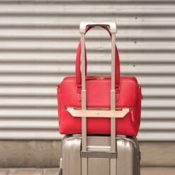 FMME. Charlotte 13.3 Workingbag 3 Pockets Croco Brown 33 FMME. Charlotte 13.3 Workingbag 3 Pockets Croco Brown -Reisopslagwinkel image 8799