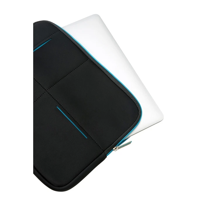 Samsonite Airglow Laptop Sleeve 15.6" Black / Blue 4 Samsonite Airglow Laptop Sleeve 15.6" Black / Blue - Afbeelding 2
