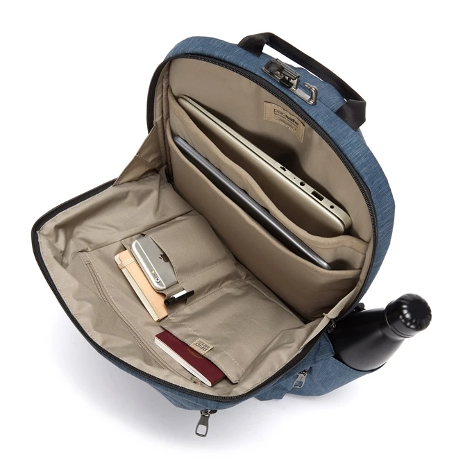 Pacsafe Metrosafe X Anti-Theft 20L Backpack Dark Denim 6 Pacsafe Metrosafe X Anti-Theft 20L Backpack Dark Denim - Afbeelding 4