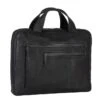 Leonhard Heyden Den Haag Briefcase 1 Compartment Black -Reisopslagwinkel image 9189