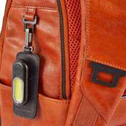 Piquadro Blue Square Computer Backpack With IPad Pro Brown -Reisopslagwinkel image 9268