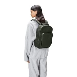 Rains Book Daypack W3 Green 8 Rains Book Daypack W3 Green -Reisopslagwinkel image 9282