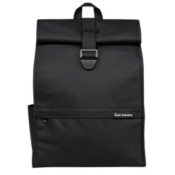 Bold Banana Roll Top Backpack Big Black