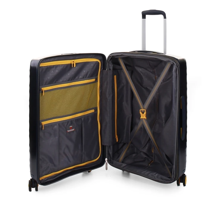 Roncato Stellar Large 4 Wiel Trolley Exp Navy 7 Roncato Stellar Large 4 Wiel Trolley Exp Navy - Afbeelding 5