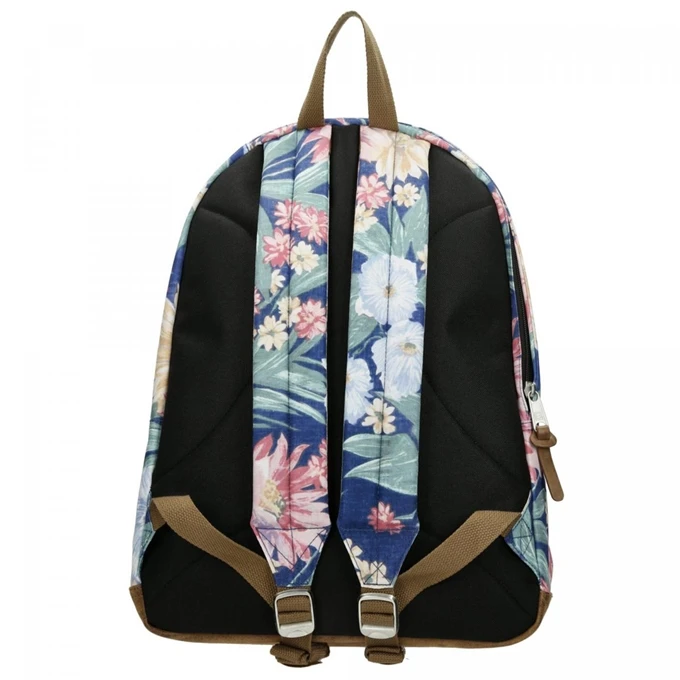 Enrico Benetti Santiago Laptop Rugzak 15" Donkerblauw Bloemen 6 Enrico Benetti Santiago Laptop Rugzak 15" Donkerblauw Bloemen - Afbeelding 4