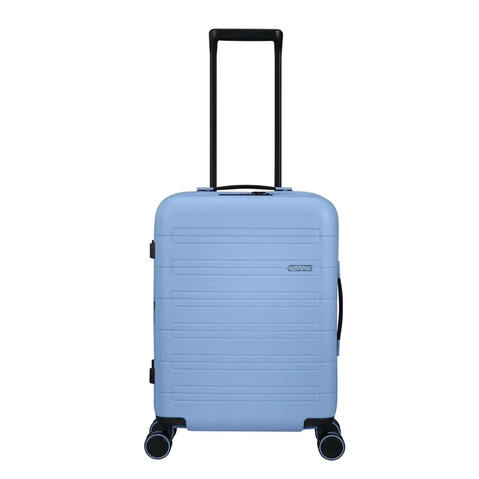 American Tourister Novastream Spinner 55 Exp Pastel Blue 3 American Tourister Novastream Spinner 55 Exp Pastel Blue