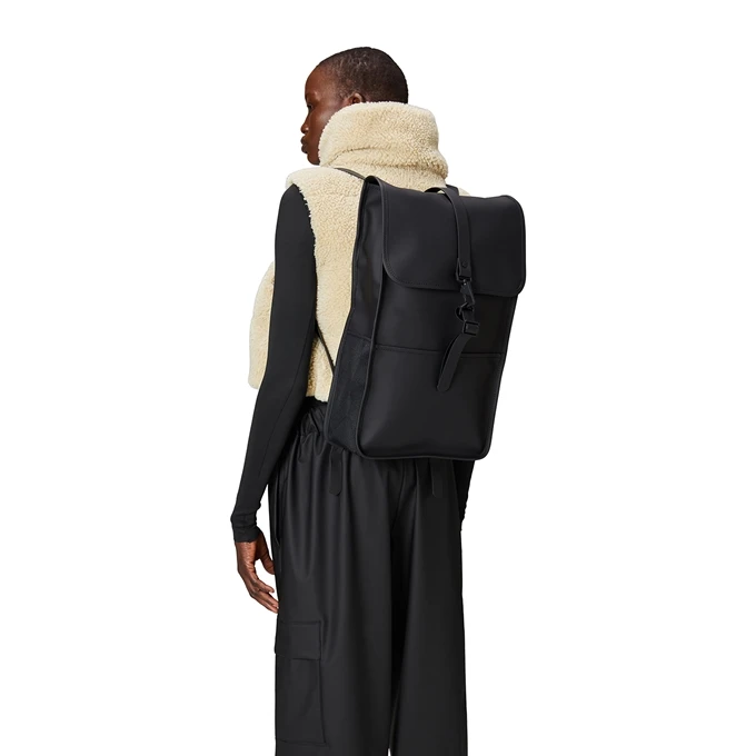 Rains Backpack W3 Black 4 Rains Backpack W3 Black - Afbeelding 2