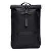Rains Rolltop Rucksack W3 Black 2 Rains Rolltop Rucksack W3 Black -Reisopslagwinkel image 9632