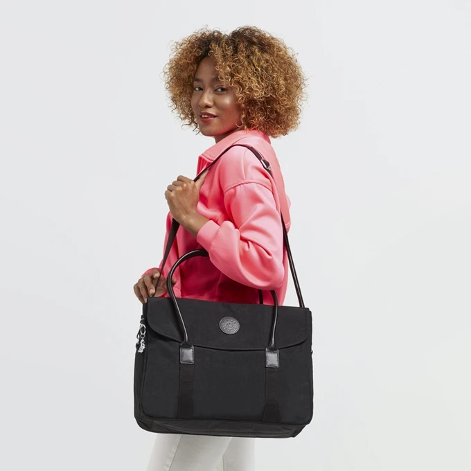 Kipling Superworker B Werktas Black Noir 4 Kipling Superworker B Werktas Black Noir - Afbeelding 2