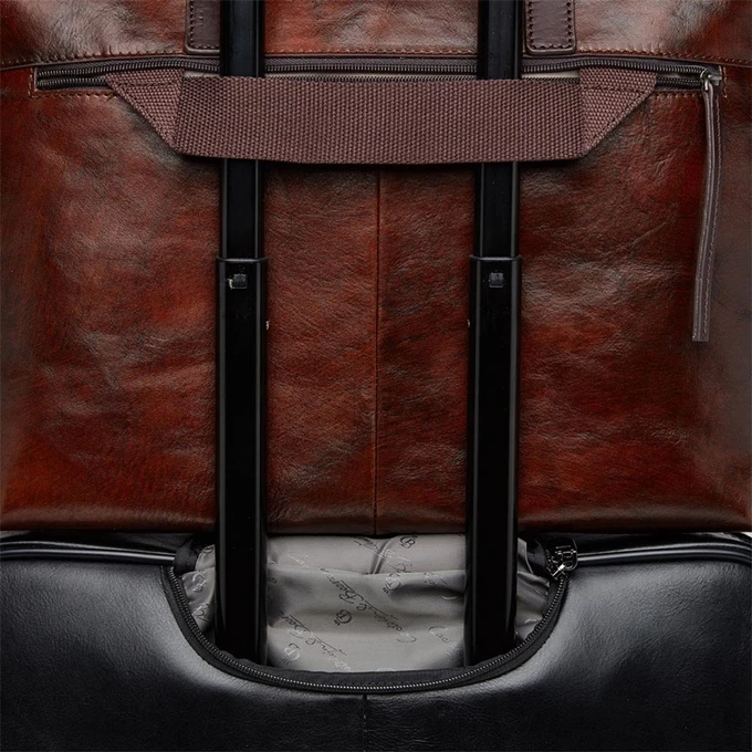 Castelijn & Beerens Rien Laptop Schoudertas 15.4'' RFID Cognac 10 Castelijn & Beerens Rien Laptop Schoudertas 15.4'' RFID Cognac - Afbeelding 8