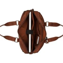 Burkely Antique Avery Workbag 15.6" Cognac -Reisopslagwinkel image 9798