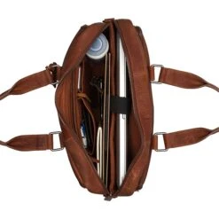 Burkely Antique Avery Workbag 15.6" Cognac -Reisopslagwinkel image 9799